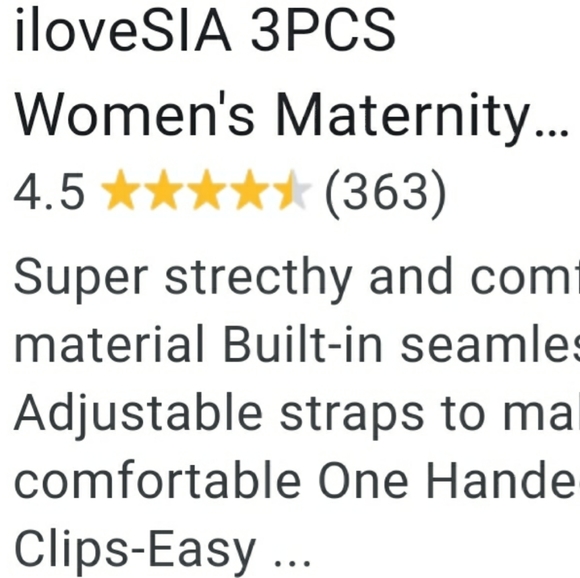 Black breast free maternity dress Q - Picture 9 of 9